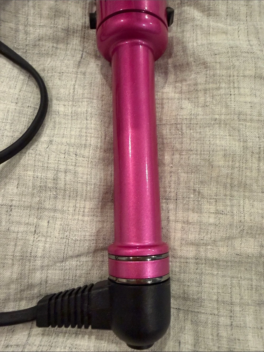 Hot shot tools Pink Ceramic Curling Iron Hair Curl Styler